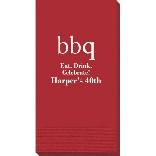 Big Word BBQ Guest Towels